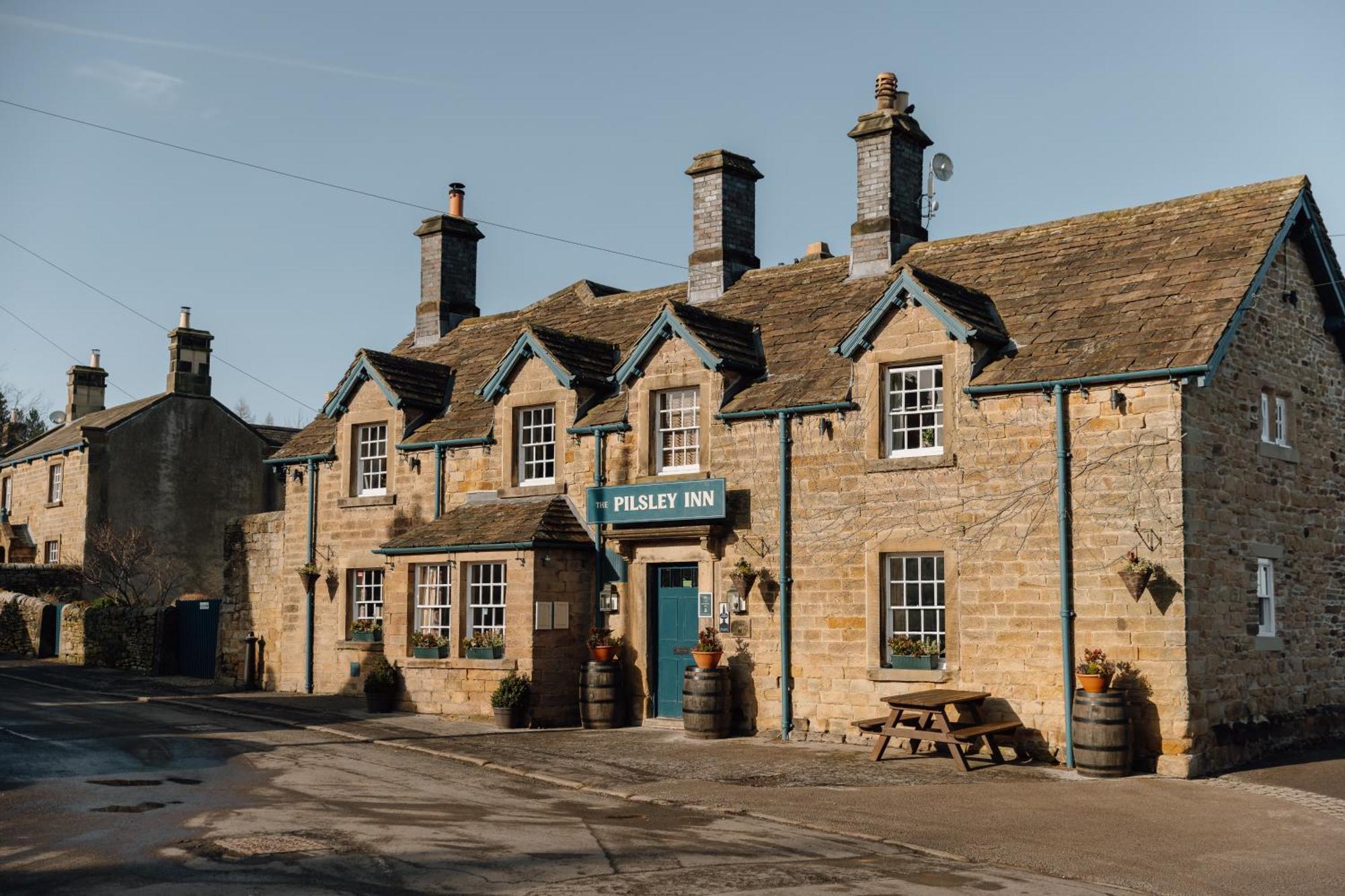 The Pilsley Inn - Chatsworth Baslow Exteriér fotografie